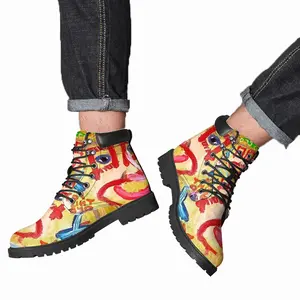 Men Van Gogh Loves Atarax Mid Top Boots