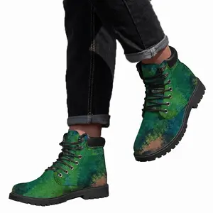 Men Interpretation Mid Top Boots