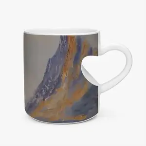 Houtbay Cape Town Peach Heart Mug