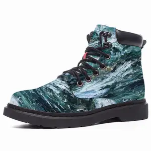 Men Sea Swirl Mid Top Boots