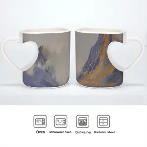 Houtbay Cape Town Peach Heart Mug