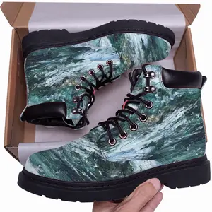 Men Sea Swirl Mid Top Boots