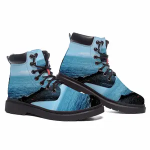 Men Sea Wall From Thurso Bay Mid Top Boots