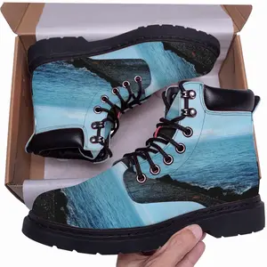 Men Sea Wall From Thurso Bay Mid Top Boots