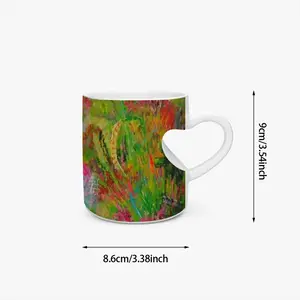 El Dorado Peach Heart Mug