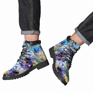 Men Mad Meadow Abstract Mid Top Boots