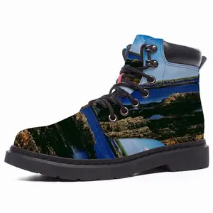 Men Coastal View Fom Staxigoe Mid Top Boots