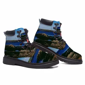 Men Coastal View Fom Staxigoe Mid Top Boots