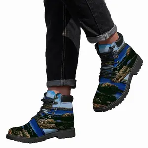 Men Coastal View Fom Staxigoe Mid Top Boots