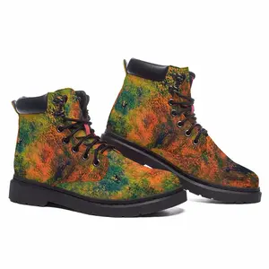 Men Colors Mid Top Boots