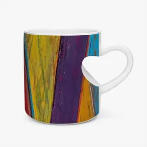 Prelude #13 Peach Heart Mug