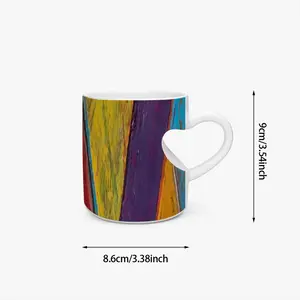 Prelude #13 Peach Heart Mug