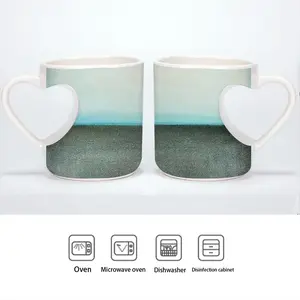 Untitled 28F Peach Heart Mug