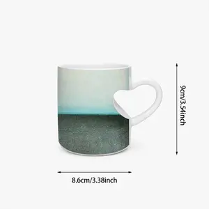 Untitled 28F Peach Heart Mug