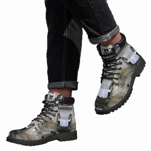 Men War 2 Mid Top Boots