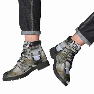 Men War 2 Mid Top Boots