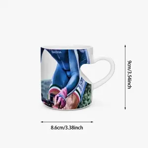 Malori Adriano [Italia] Peach Heart Mug