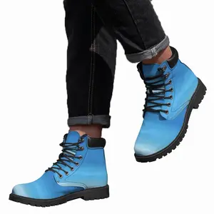 Men Blue Vista Mid Top Boots