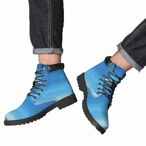 Men Blue Vista Mid Top Boots