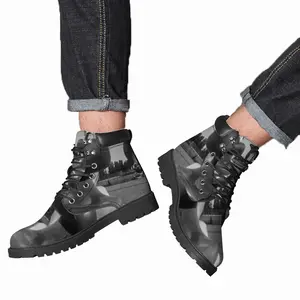 Men Dolphin Mid Top Boots