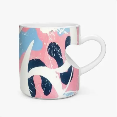 Enriched Peach Heart Mug