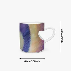 The Birth Of The Sound Peach Heart Mug