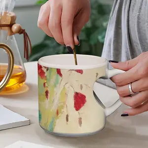 The Light Peach Heart Mug