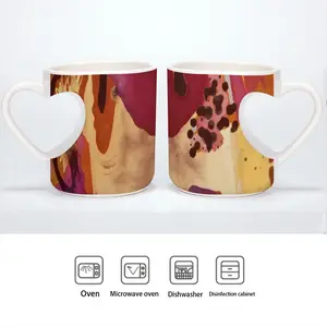 Entrantable Ii Peach Heart Mug