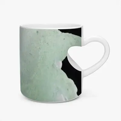 Mismatch Peach Heart Mug