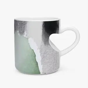 Uprooting Peach Heart Mug