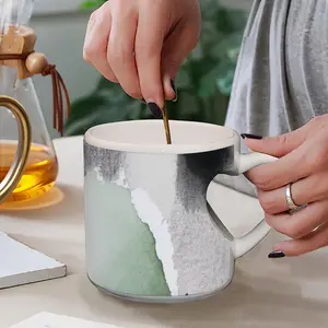 Uprooting Peach Heart Mug