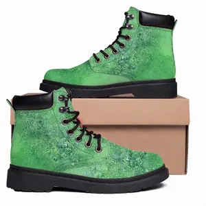 Men Lime Delight Mid Top Boots