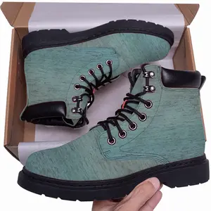 Men Hazy Shades Of Blue Mid Top Boots