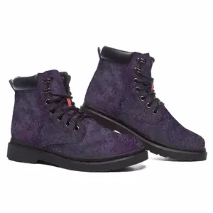 Men Purple Illusion Mid Top Boots