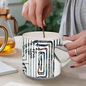 Basquiat A Unique Talent And Personality Peach Heart Mug