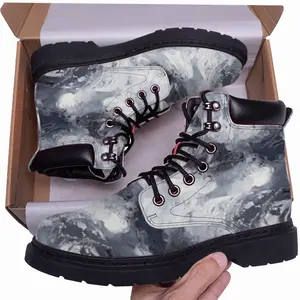 Men Charcoal Sky Mid Top Boots