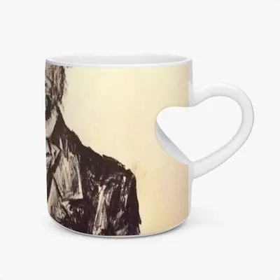 President Abraham Lincoln Peach Heart Mug