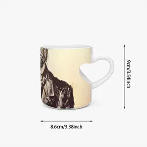 President Abraham Lincoln Peach Heart Mug