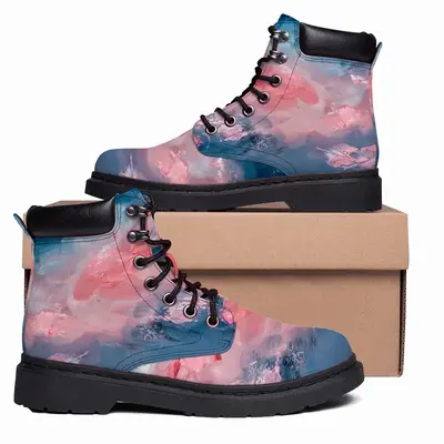 Men Cotton Candy Sky Mid Top Boots