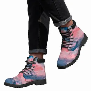 Men Cotton Candy Sky Mid Top Boots