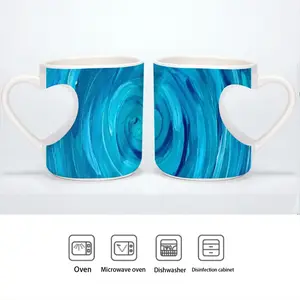 Cycles Peach Heart Mug