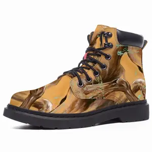 Men Devotion Prints Mid Top Boots