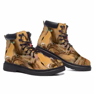 Men Devotion Prints Mid Top Boots