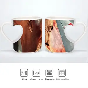 I Dont Want To Set The World On Fire (But Ill Watch It Burn) Peach Heart Mug