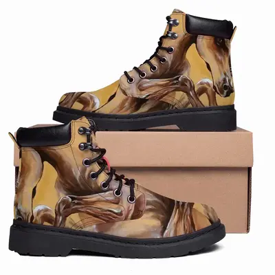 Men Devotion Gift Idea Mid Top Boots