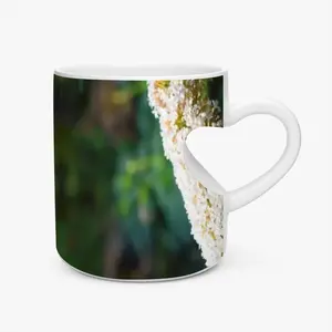 Grass Warriors Peach Heart Mug