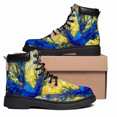 Men Lucky Tree Gift Idea Mid Top Boots