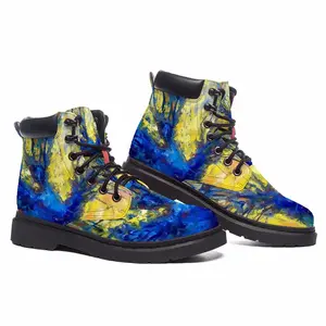 Men Lucky Tree Gift Idea Mid Top Boots