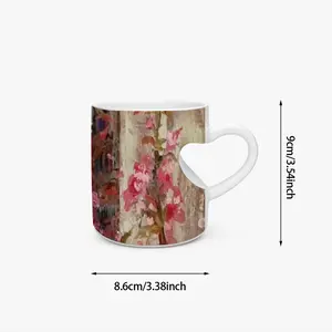 Malus Sylvestris - Path V Peach Heart Mug