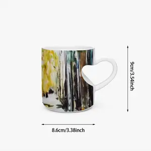 Maria Luisa Park Peach Heart Mug